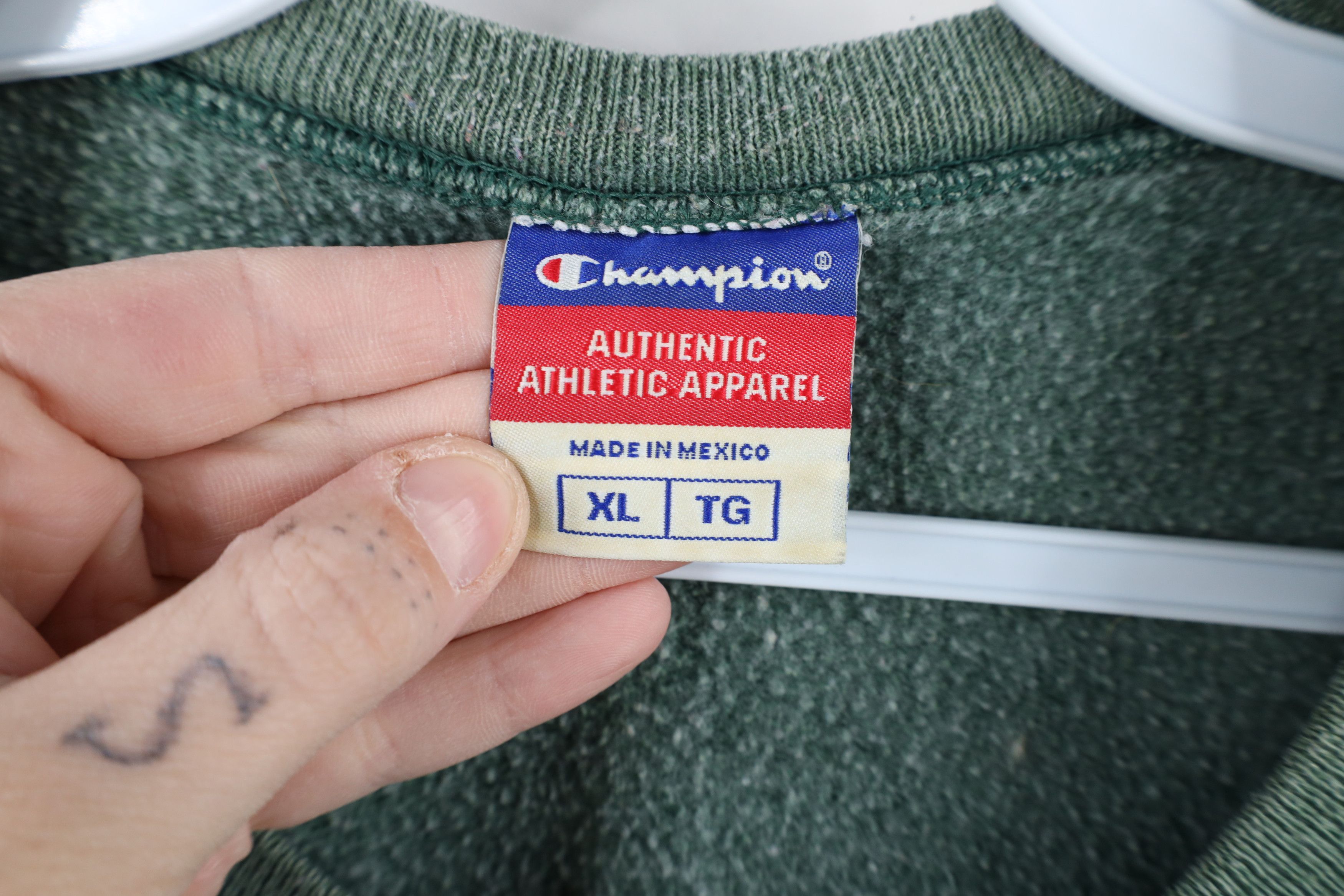 Champion × Vintage Vintage 90s Champion Ohio University Crewneck Sweatshirt Size US XL / EU 56 / 4 - 7 Thumbnail