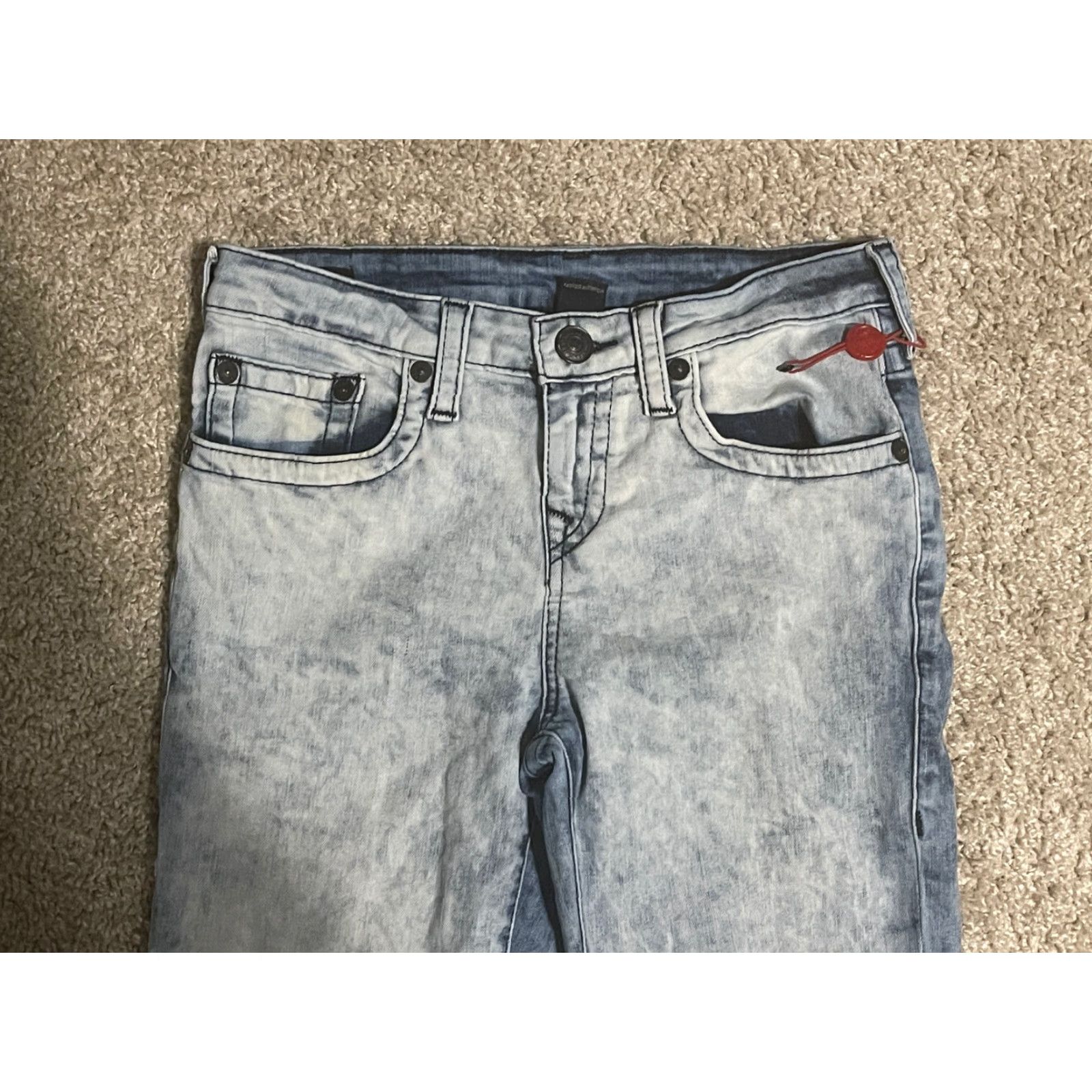 True Religion True Religion Geno Slim Jeans Women Size 16 Denim Pants 29x29 Blue Slim Regular Women 90s Jeans Size 38" / US 16 / IT 52 - 2 Thumbnail