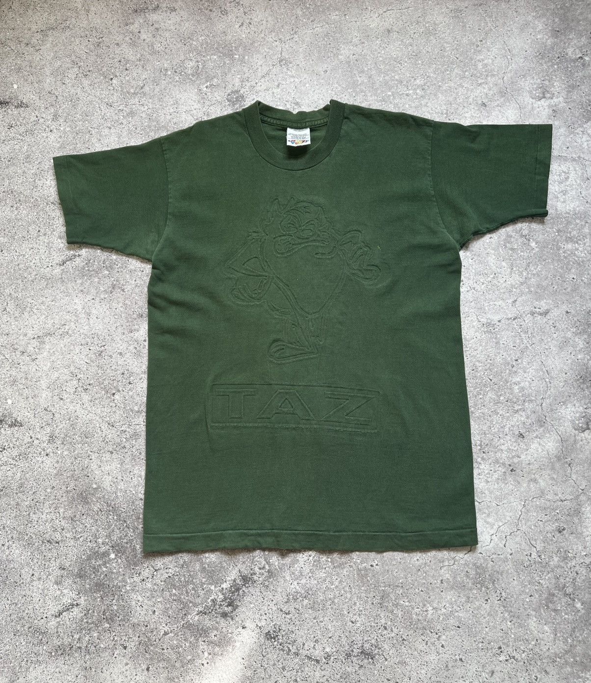 Cartoon Network × Vintage × Warner Bros Vintage 90s Looney Tunes TAZ T-shirt Single Stich Men's Size US M / EU 48-50 / 2 - 1 Thumbnail