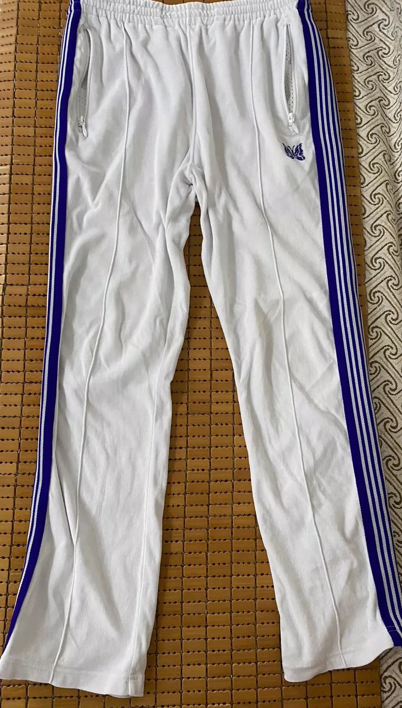 Needles Needles 21ss White Velvet Narrow Pants - dmc Size US 29 - 1 Thumbnail