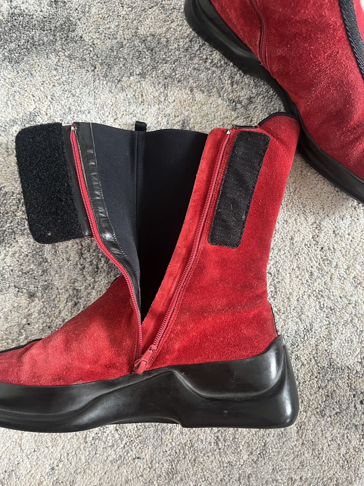 Prada Prada F/W1999 suede trainers Boots Size US 8 / IT 38 - 5 Thumbnail