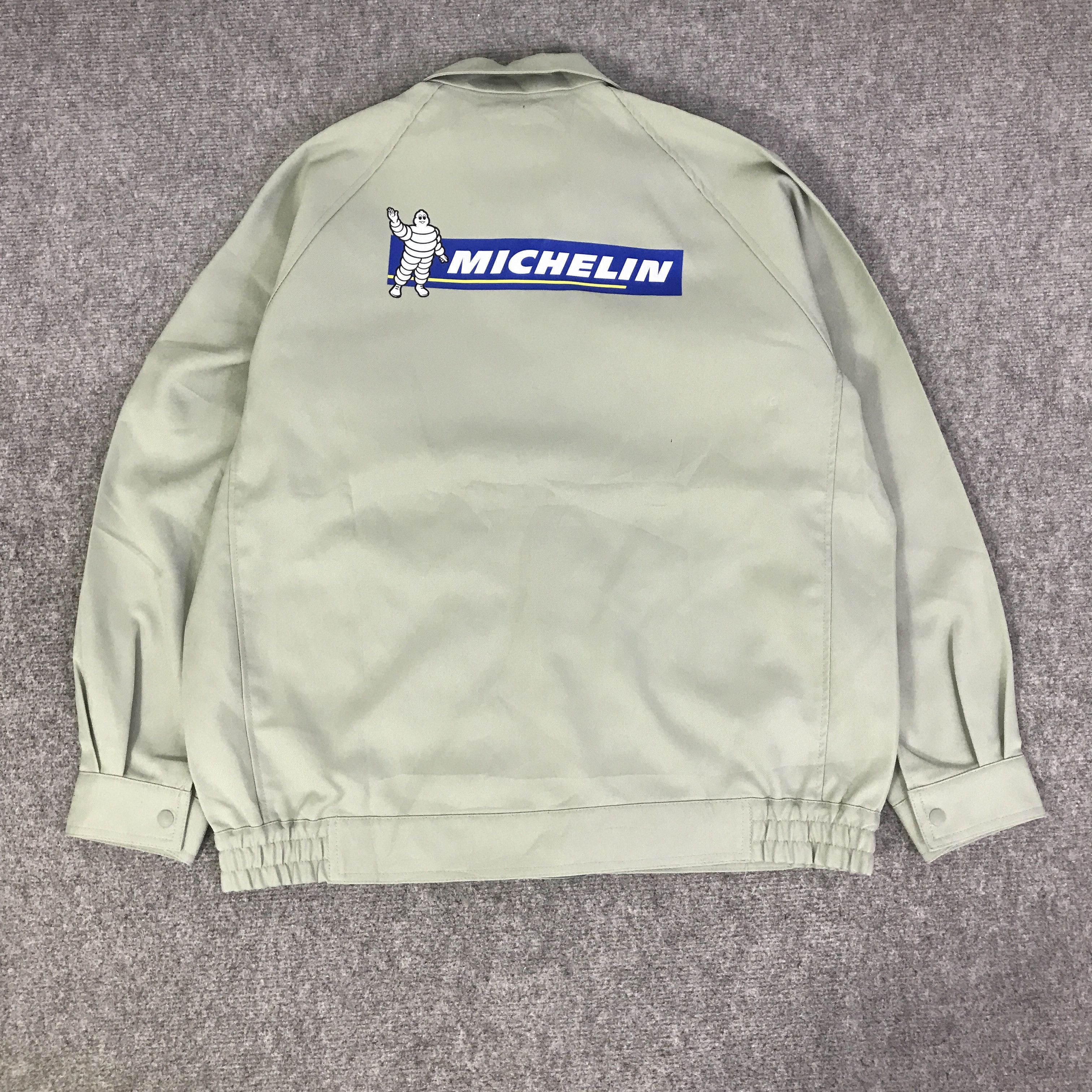 Japanese Brand MICHELIN RACING TYRE JAPAN CUSTOM JACKET K114B11 Size US L / EU 52-54 / 3 - 1 Thumbnail