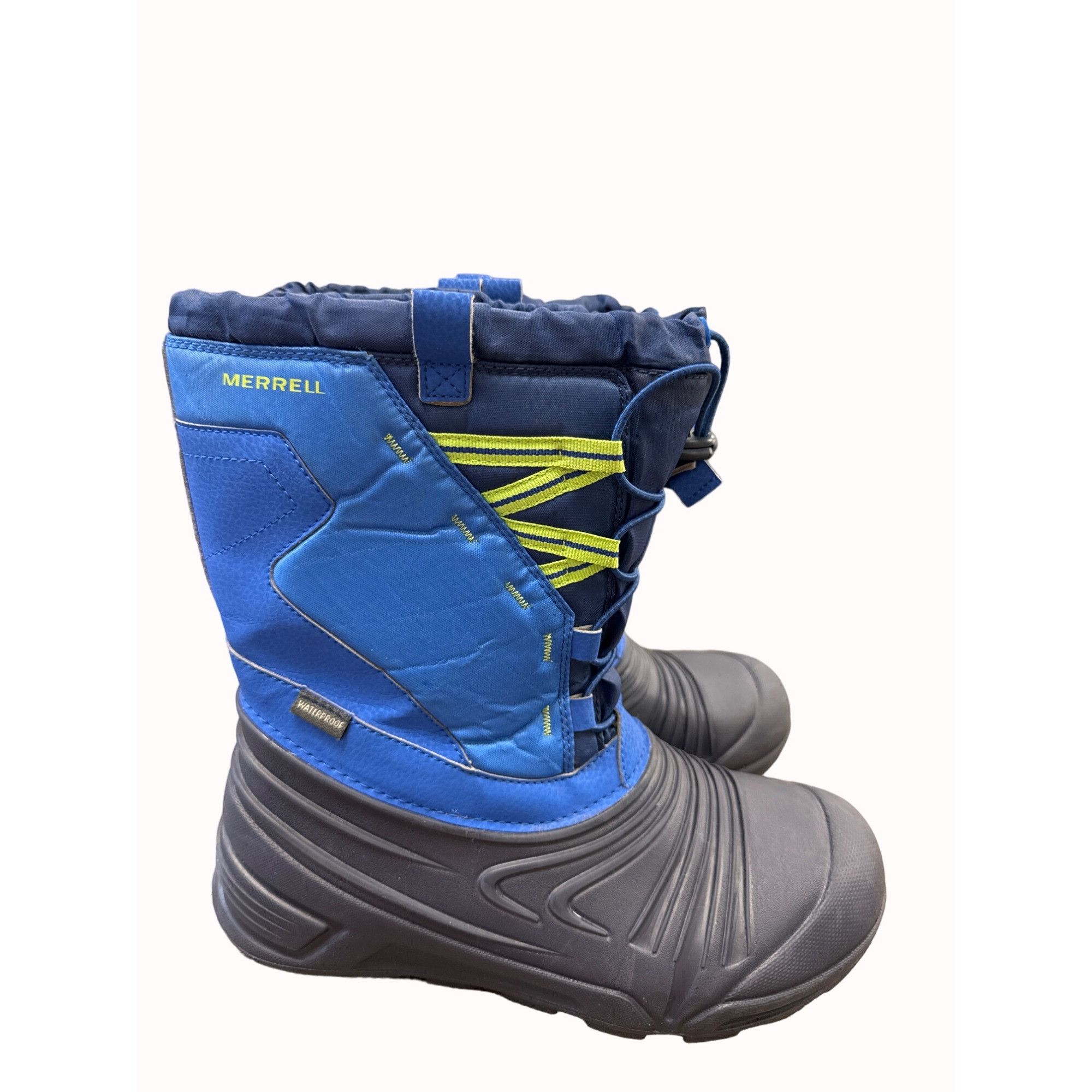 Merrell Merrell men’s quest waterproof blue snow boots 6M SKU 6279 Size US 6.5 / EU 39-40 - 3 Thumbnail