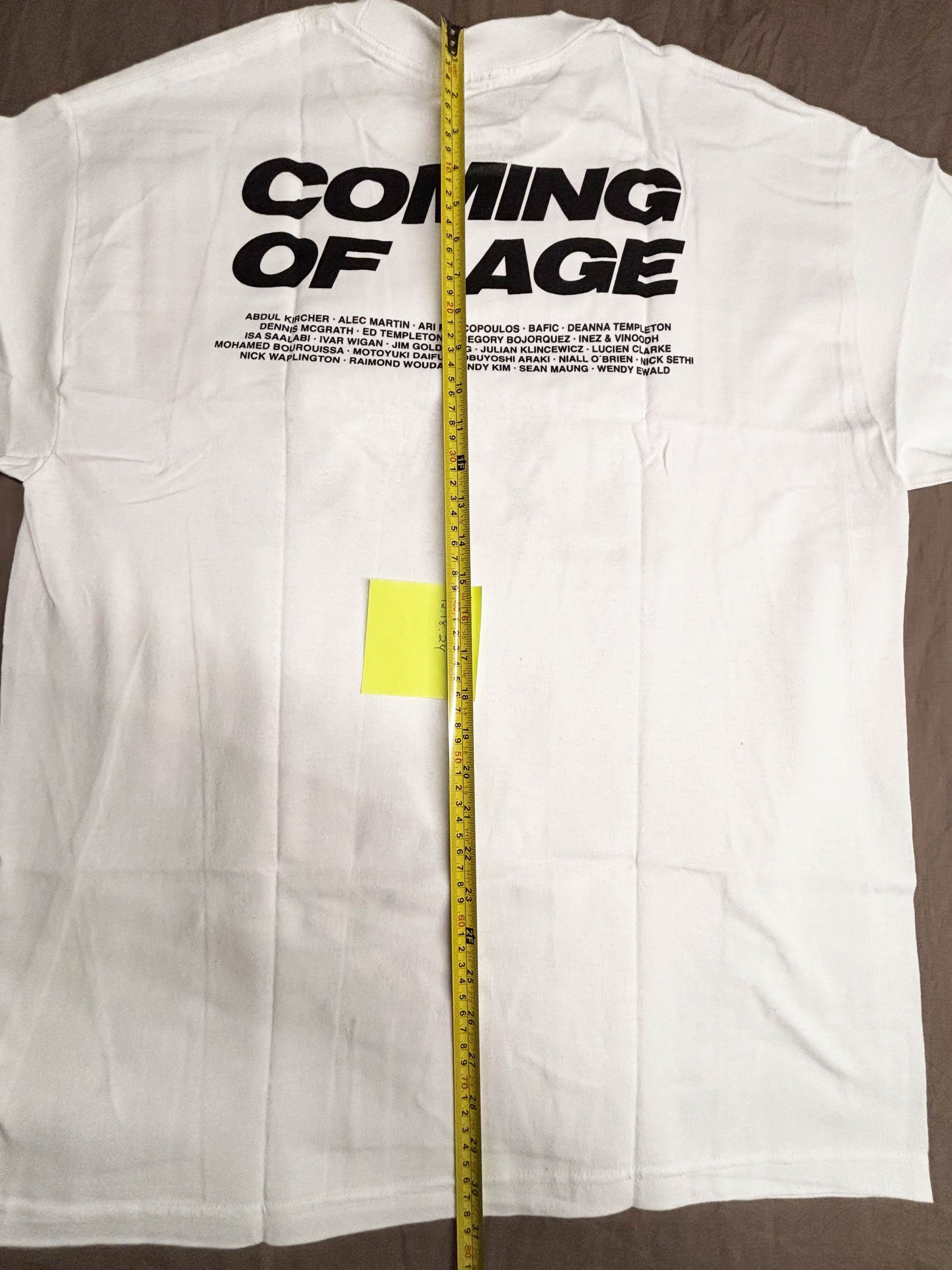 Virgil Abloh Deadstock Virgil Abloh x Nick Waplington Coming Of Age shirt Size US XL / EU 56 / 4 - 5 Thumbnail
