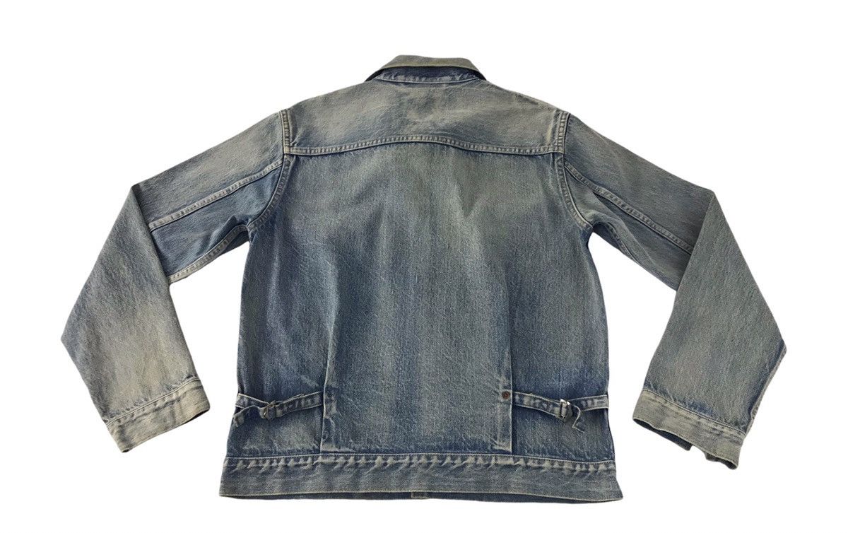 Japanese Brand Vintage Briam Means Jacket Jeans Selvedge Style Size US M / EU 48-50 / 2 - 2 Thumbnail