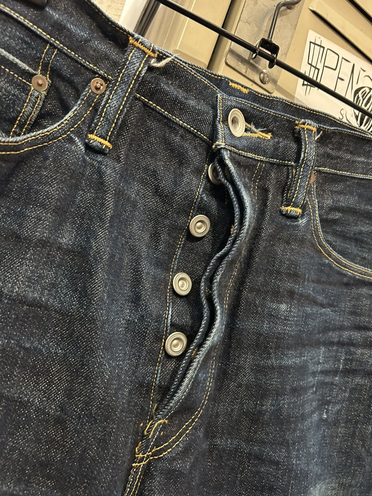 Designer Roy Kinda Special Selvedge Jeans Size US 31 - 3 Thumbnail