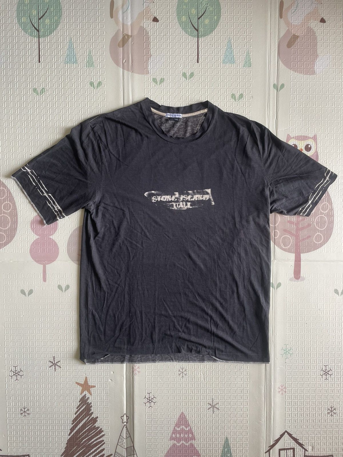 Designer × Stone Island × Vintage Stone Island Art Graphic Tee Italy vintage Size US L / EU 52-54 / 3 - 1 Thumbnail