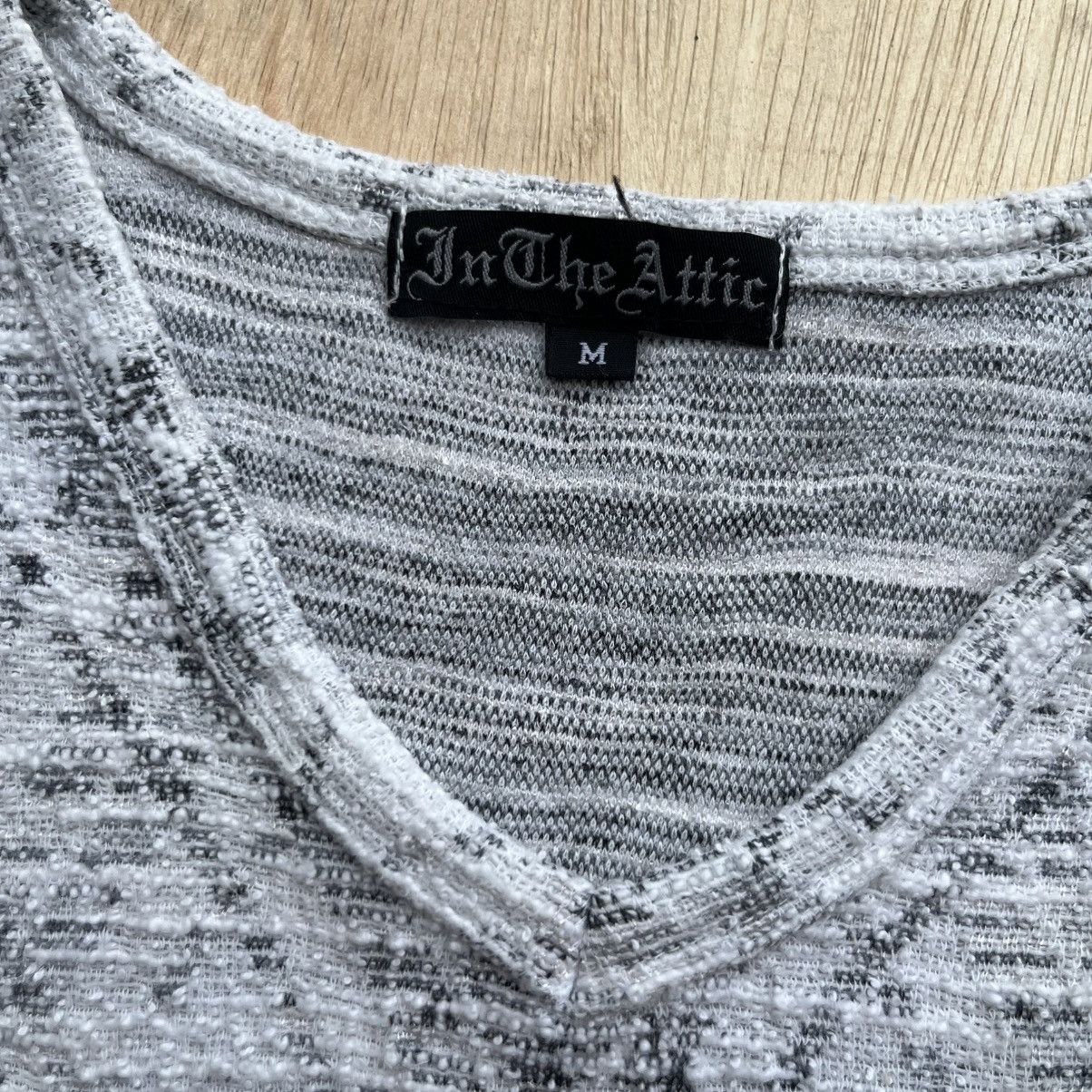 In The Attic IN THE ATTIC V NECK KNITT SHORT SLEEVE / KMRII LGB CDG JPG Size US M / EU 48-50 / 2 - 3 Thumbnail