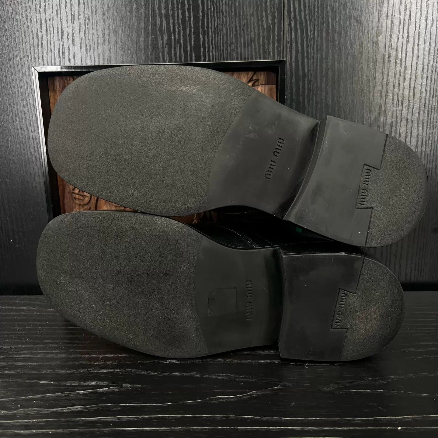 Miu Miu MIU MIU Leather Buckle Dress Shoes Women's 36 Near New Size US 5.5 / IT 35.5 - 7 Thumbnail