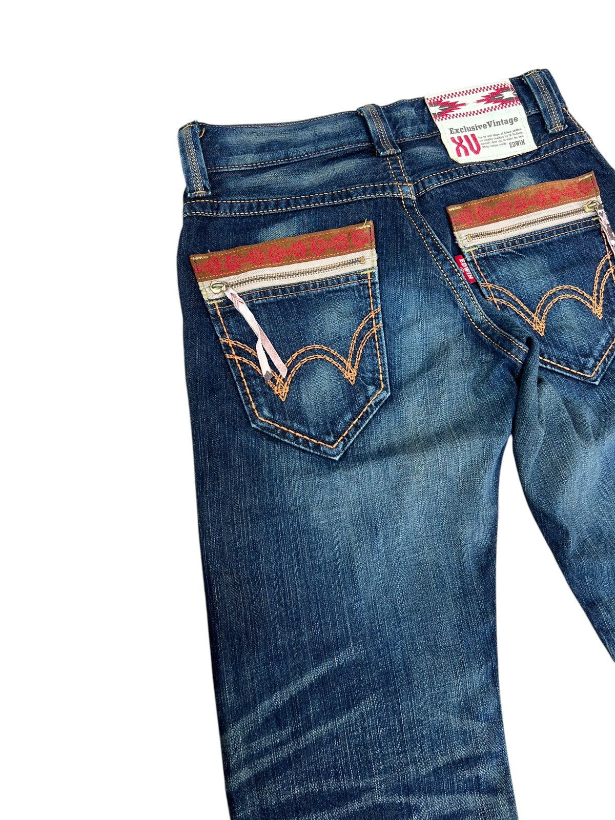 Edwin Y2K Edwin 434XVS Exclusive Vintage Claw Mark Denim Jeans Size US 29 - 13 Thumbnail