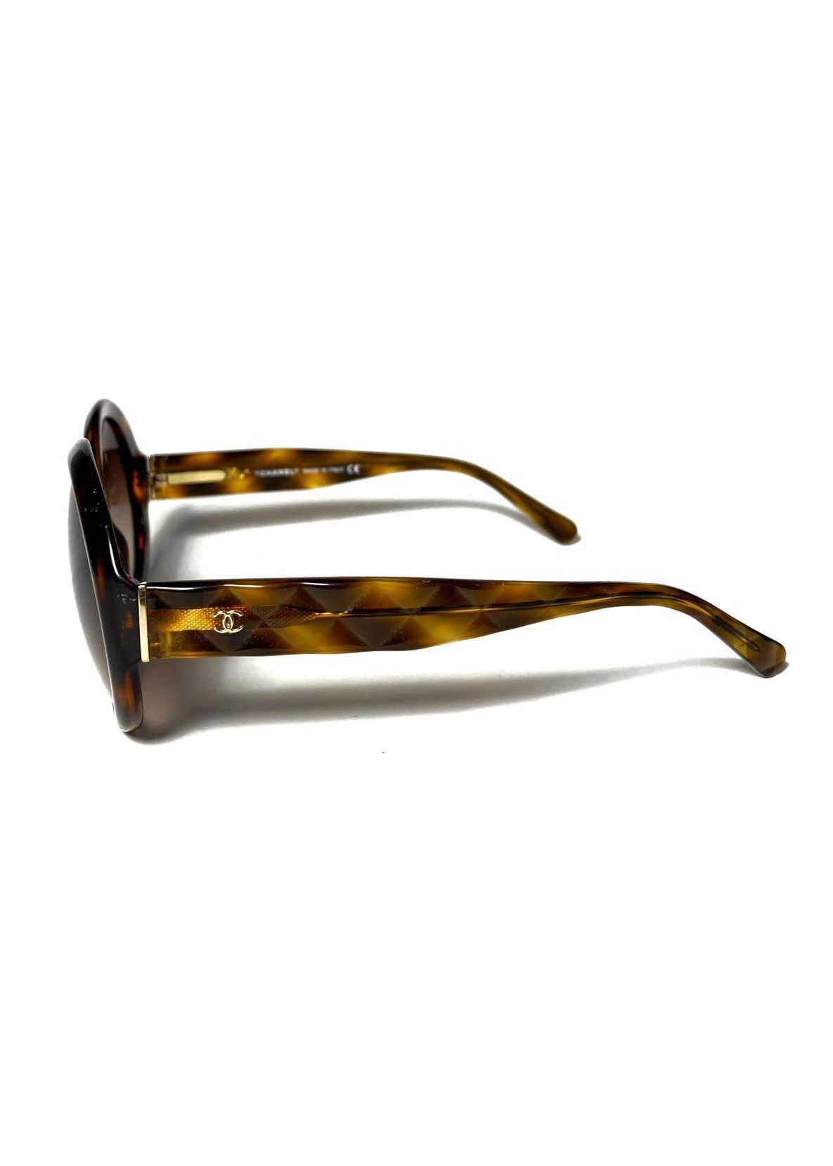 Vintage Gold Logo CC Vintage Chanel Sunglasses Size ONE SIZE - 3 Thumbnail
