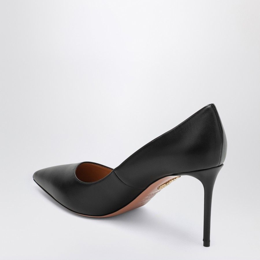 Aquazzura o1d2blof0824 Leather Décolleté in Black Size US 11 / IT 41 - 4 Thumbnail