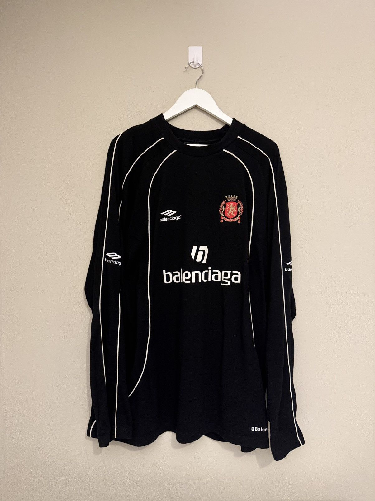 Balenciaga Balenciaga Soccer Paris Long Sleeve T-Shirt | Grailed