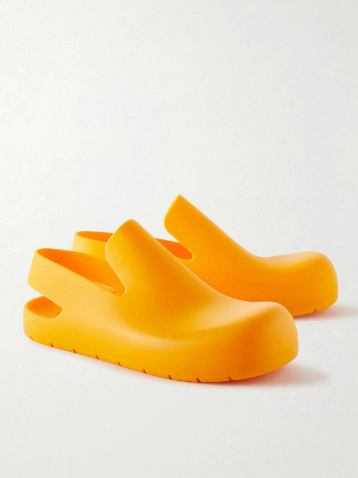 Bottega Veneta o1mle0725 Puddle Slingback Sandals in Tangerine Size US 9 / EU 42 - 4 Thumbnail