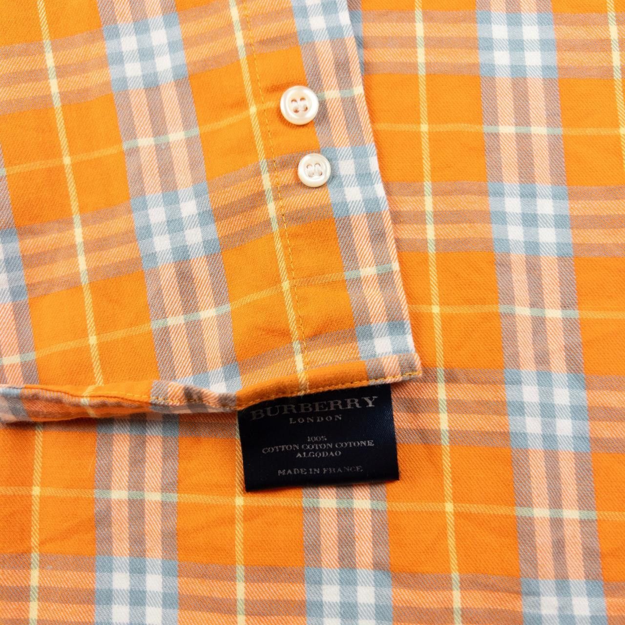Burberry Vintage Burberry Nova Check Short Sleeve Button Up Shirt XL Size US XL / EU 56 / 4 - 5 Thumbnail