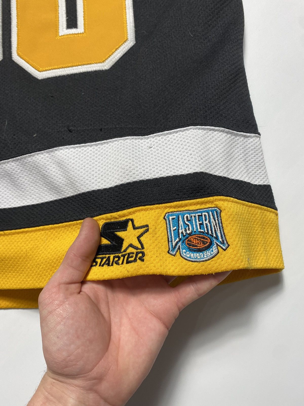 Ccm × Starter × Vintage Snoop Dog style 90s Pittsburgh Penguins Jagr CCM Jersey Size US S / EU 44-46 / 1 - 14 Thumbnail
