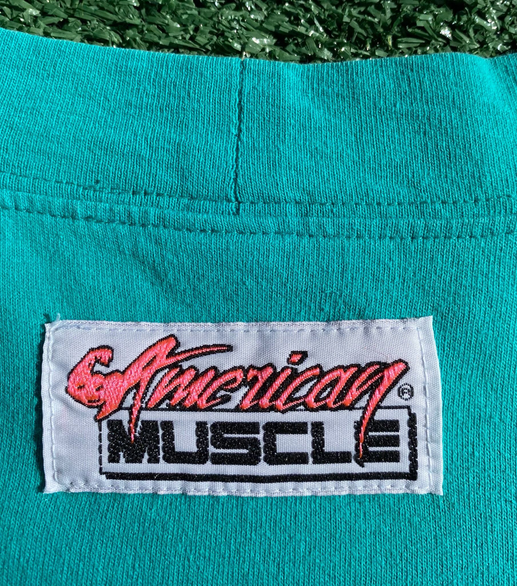 Vintage 80’s American Muscle Weightlifting Long Sleeve T-Shirt XL Size US XL / EU 56 / 4 - 6 Thumbnail