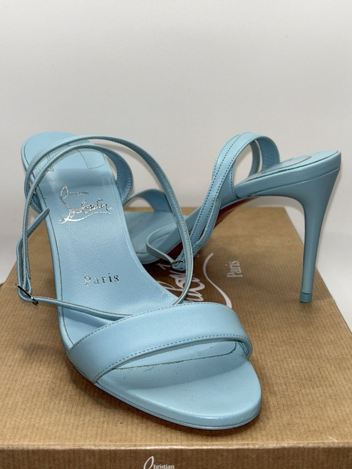 Christian Louboutin CHRISTIAN LOUBOUTIN Loubigirl 85 Size 35 Mineral Size US 7 / IT 37 - 12 Thumbnail