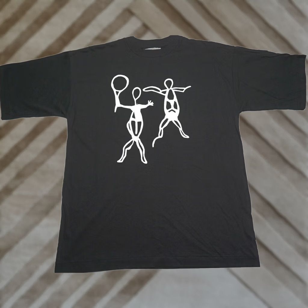 Vintage VTG Tromso University Museum Rock Carvings 3500BC Men Medium Single Stitch Tee Size US M / EU 48-50 / 2 - 1 Thumbnail