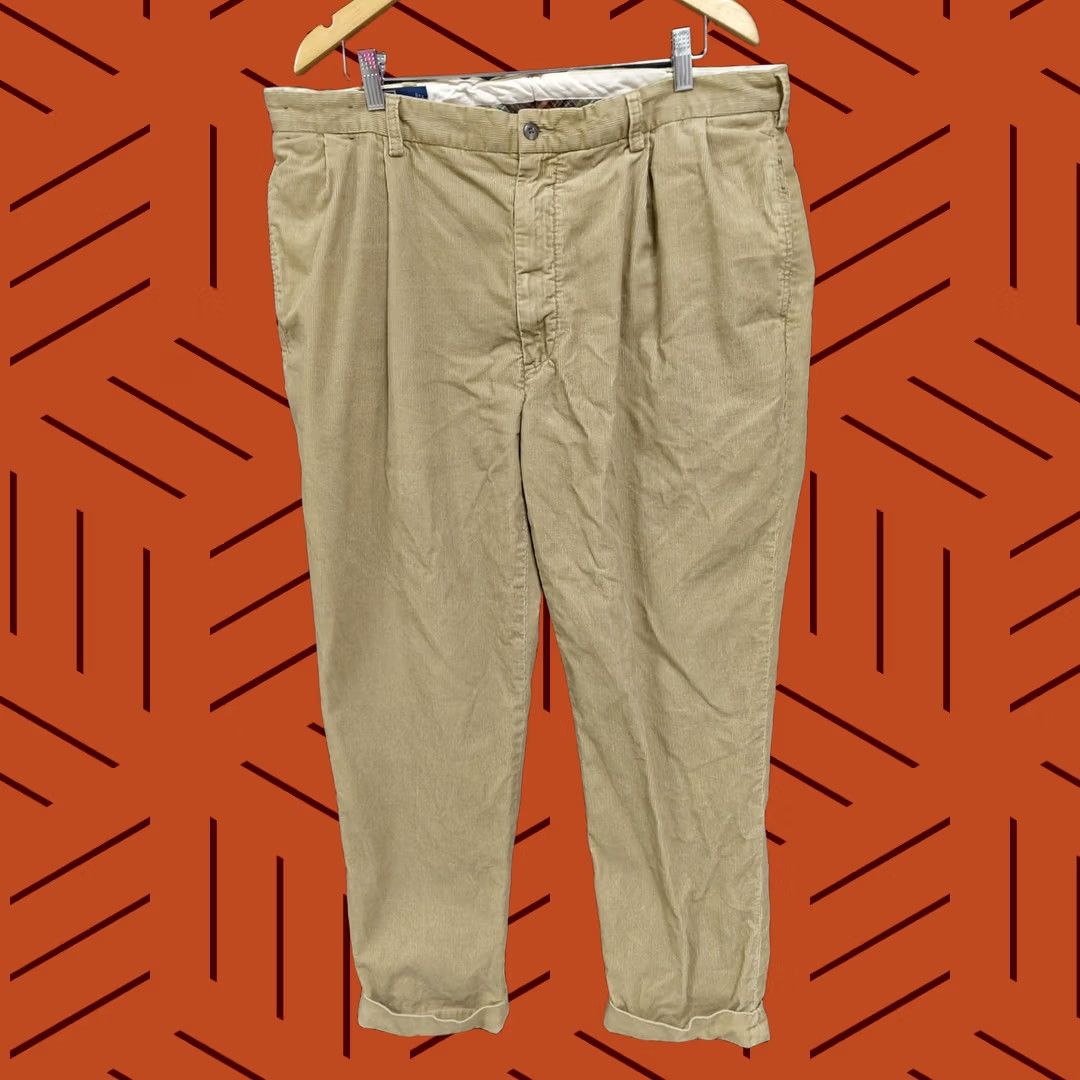 Polo Ralph Lauren Polo by Ralph Lauren Khaki Corduroy Pants - 40/30 Size Size US M / EU 48-50 / 2 - 1 Thumbnail
