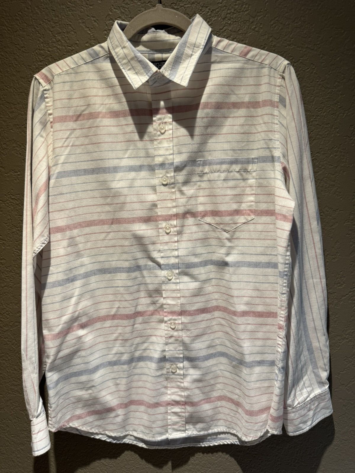 StraightFaded Straight Faded Button Down Long Sleeve Blue Red White Size US S / EU 44-46 / 1 - 1 Thumbnail