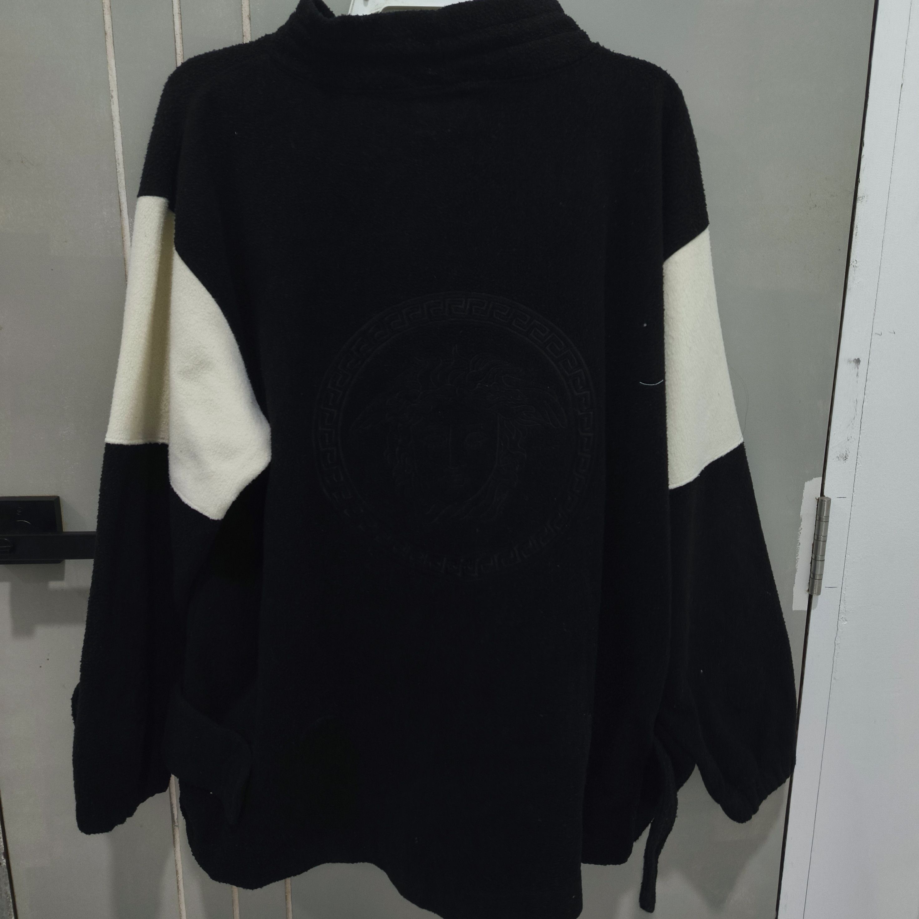 Versace Jeans Couture Versace Jeans Couture Fleece Hoodie Made in Italy Oversized Size US L / EU 52-54 / 3 - 2 Thumbnail
