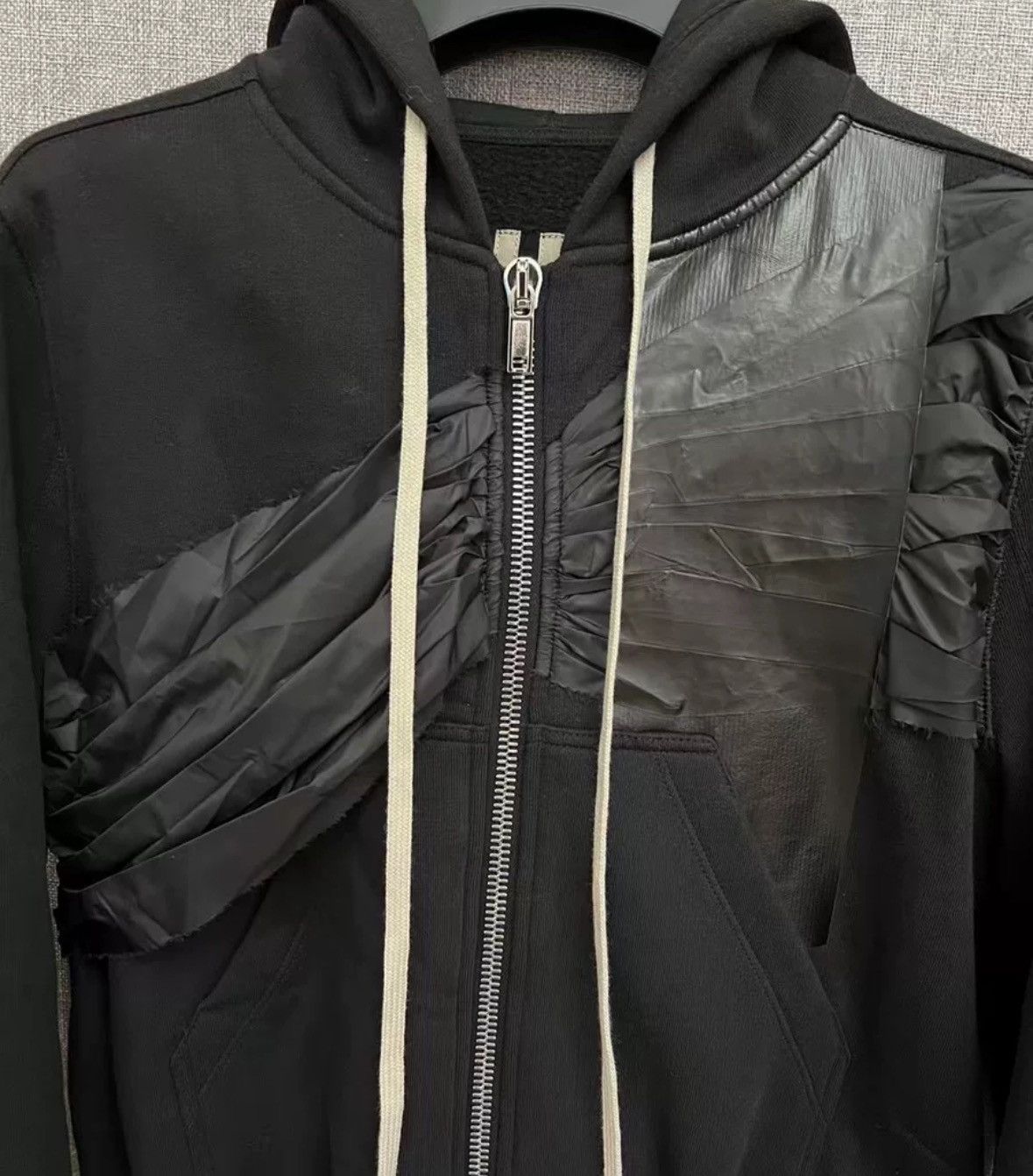 Rick Owens Rick Owens Zipper Fold Hoodie 2410-Nextarrow Size US M / EU 48-50 / 2 - 3 Thumbnail