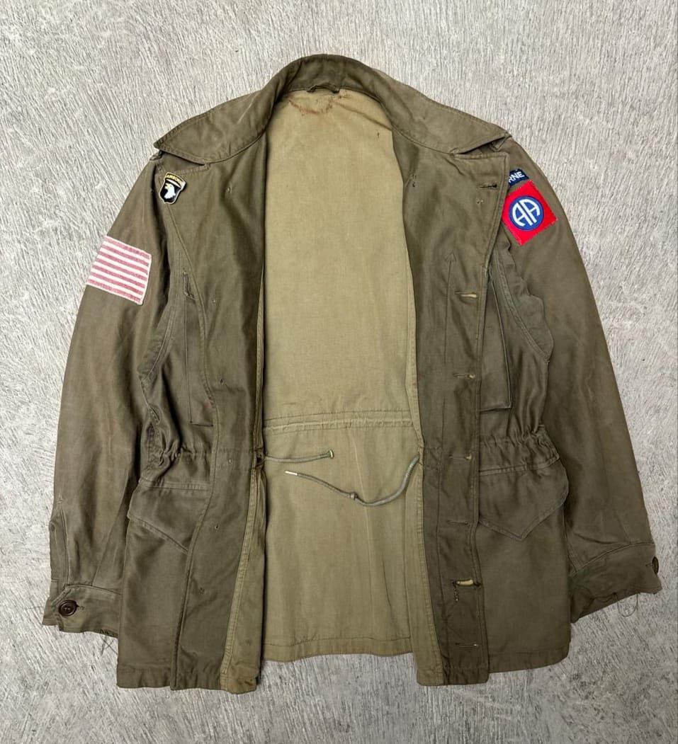 Vintage Vintage Field Jacket WWII 11th Air Bone M43 KIA Original Size US L / EU 52-54 / 3 - 5 Thumbnail