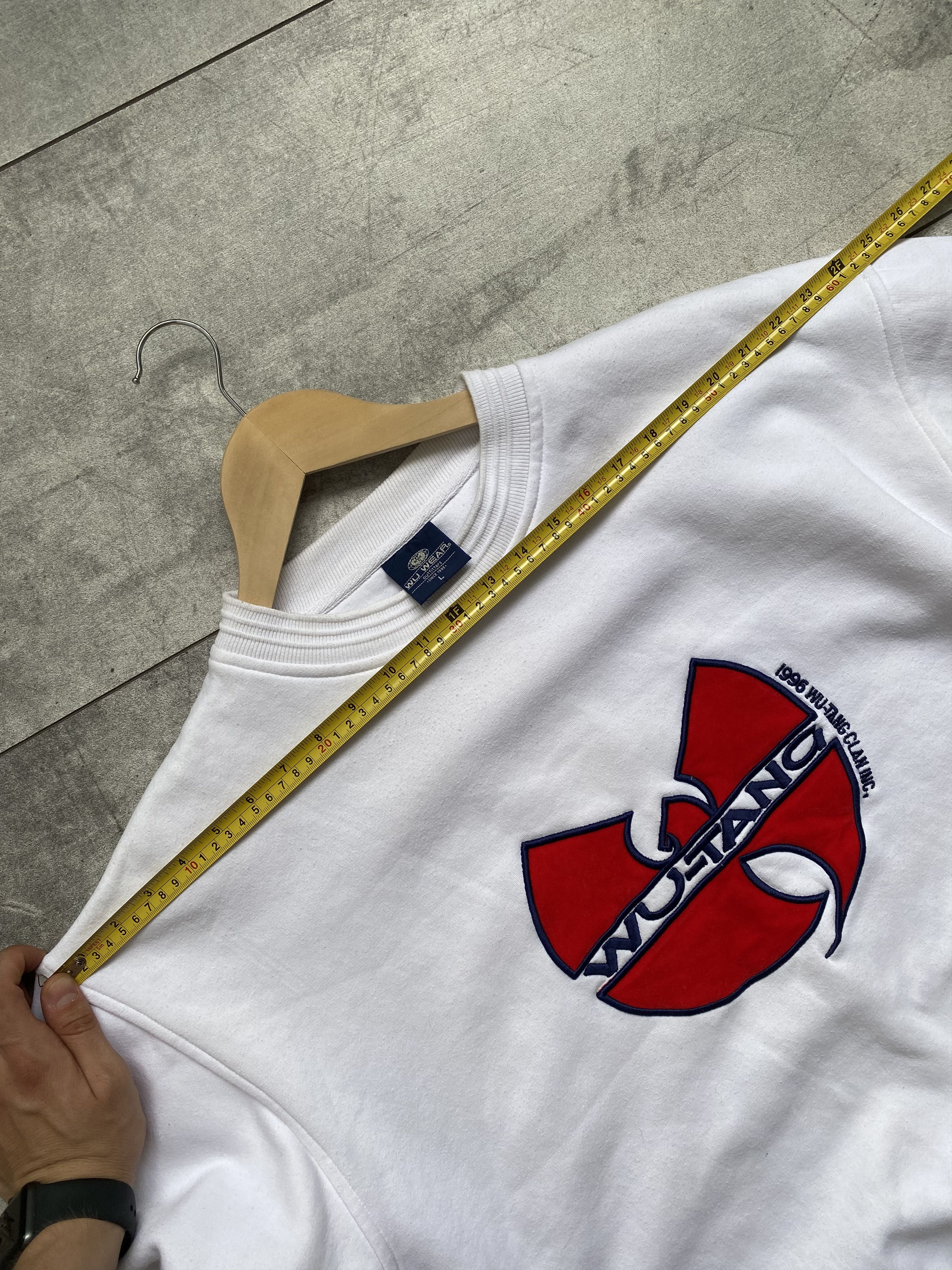 Wu-Tang Clan Vintage 90s Wu-Wear Wu-Tang-Clan Sweatshirt Size US L / EU 52-54 / 3 - 11 Thumbnail
