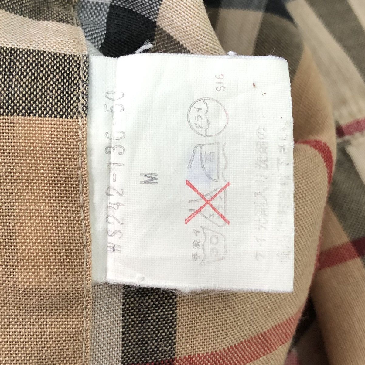 Burberry Vintage Burberrys Novacheck Linen Short Sleeves Shirt Size US M / EU 48-50 / 2 - 12 Thumbnail