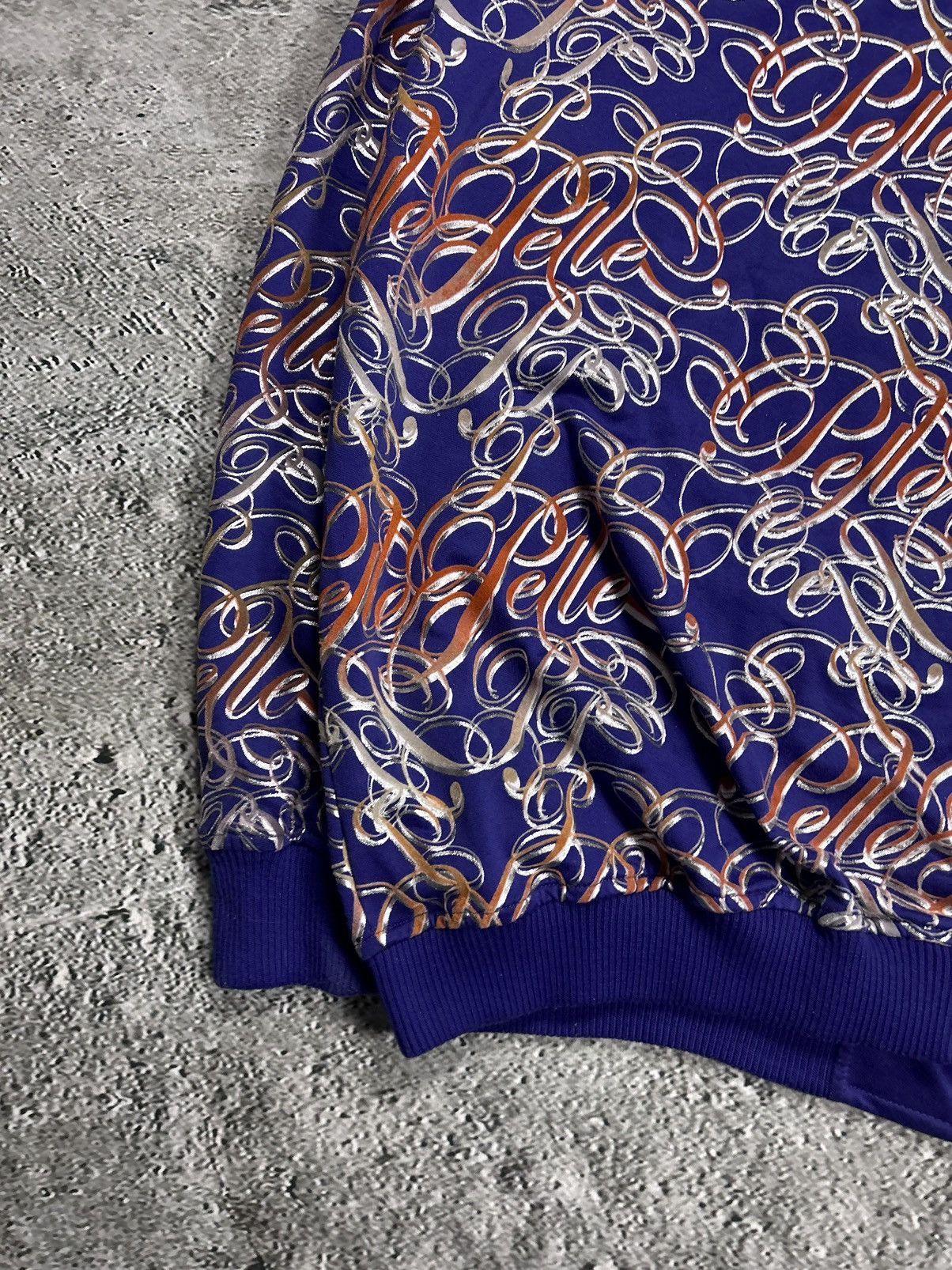 Pelle Pelle Pelle Pelle track jacket monogram big logo 90s purple Y2K Size US XXL / EU 58 / 5 - 10 Thumbnail
