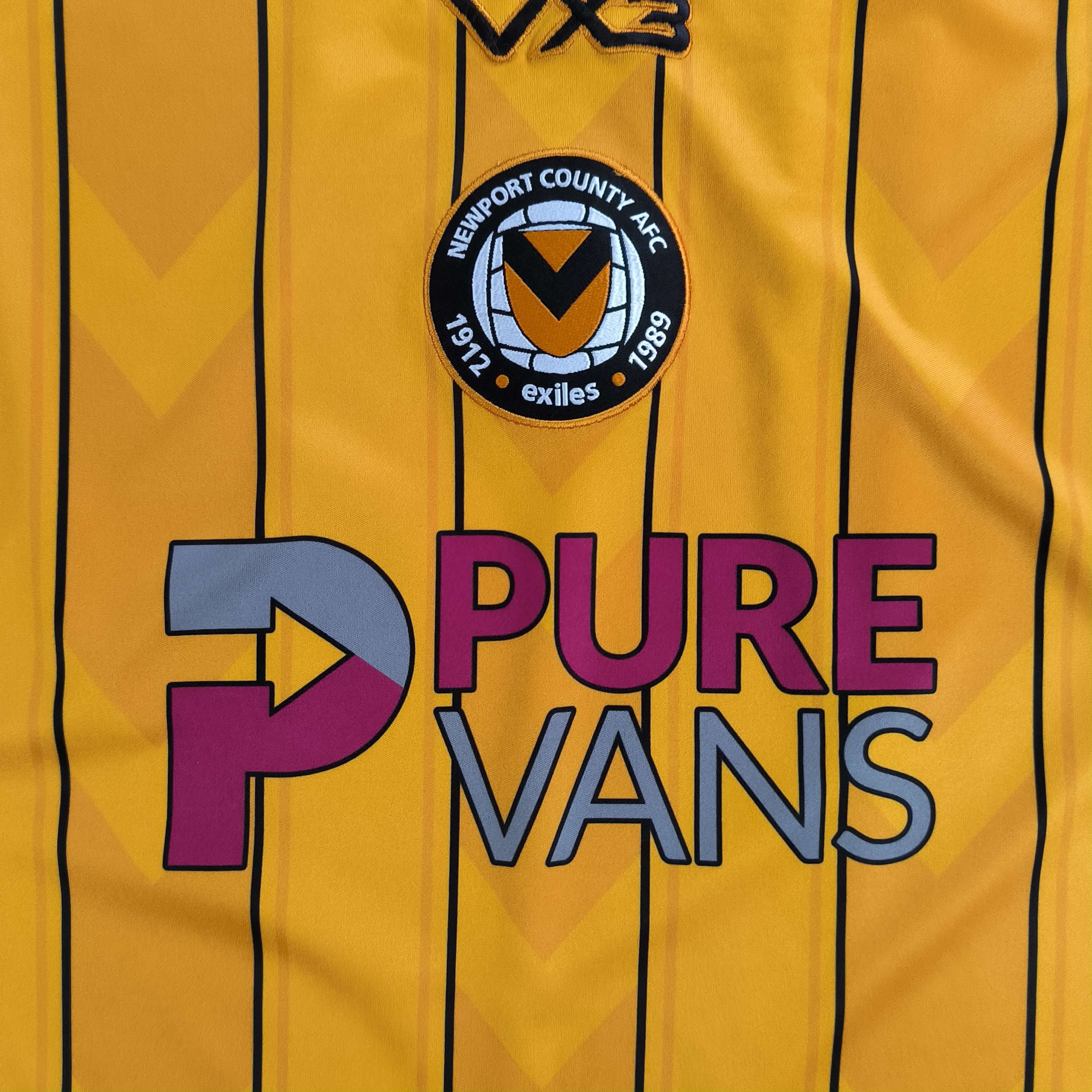 Other Newport County 2023-24 VX3 home football jersey size XS Size US XS / EU 42 / 0 - 3 Thumbnail