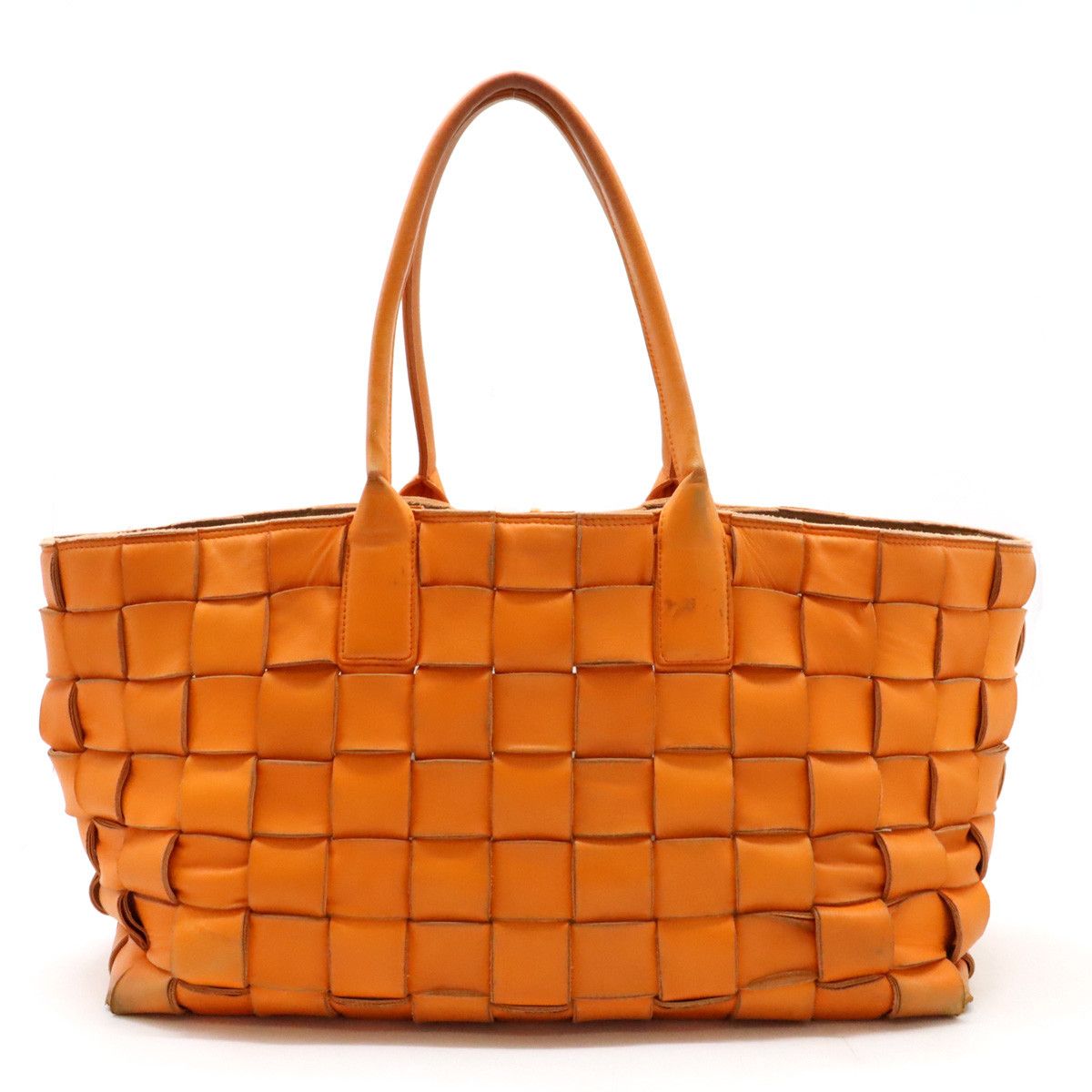 Bottega Veneta Bottega Veneta Bottega Veneta Leather Maxi Intrecciato Tote Bag 607668 Leather Tote Bag 607668 in Good Condition Size ONE SIZE - 1 Thumbnail