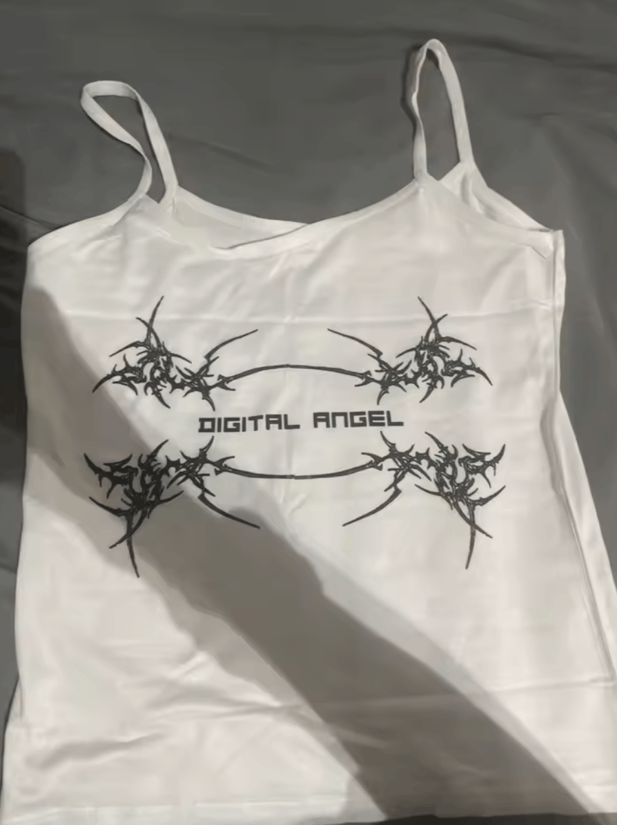 Other Y2K Cyber Graphic Cami Top Size S / US 4 / IT 40 - 2 Thumbnail