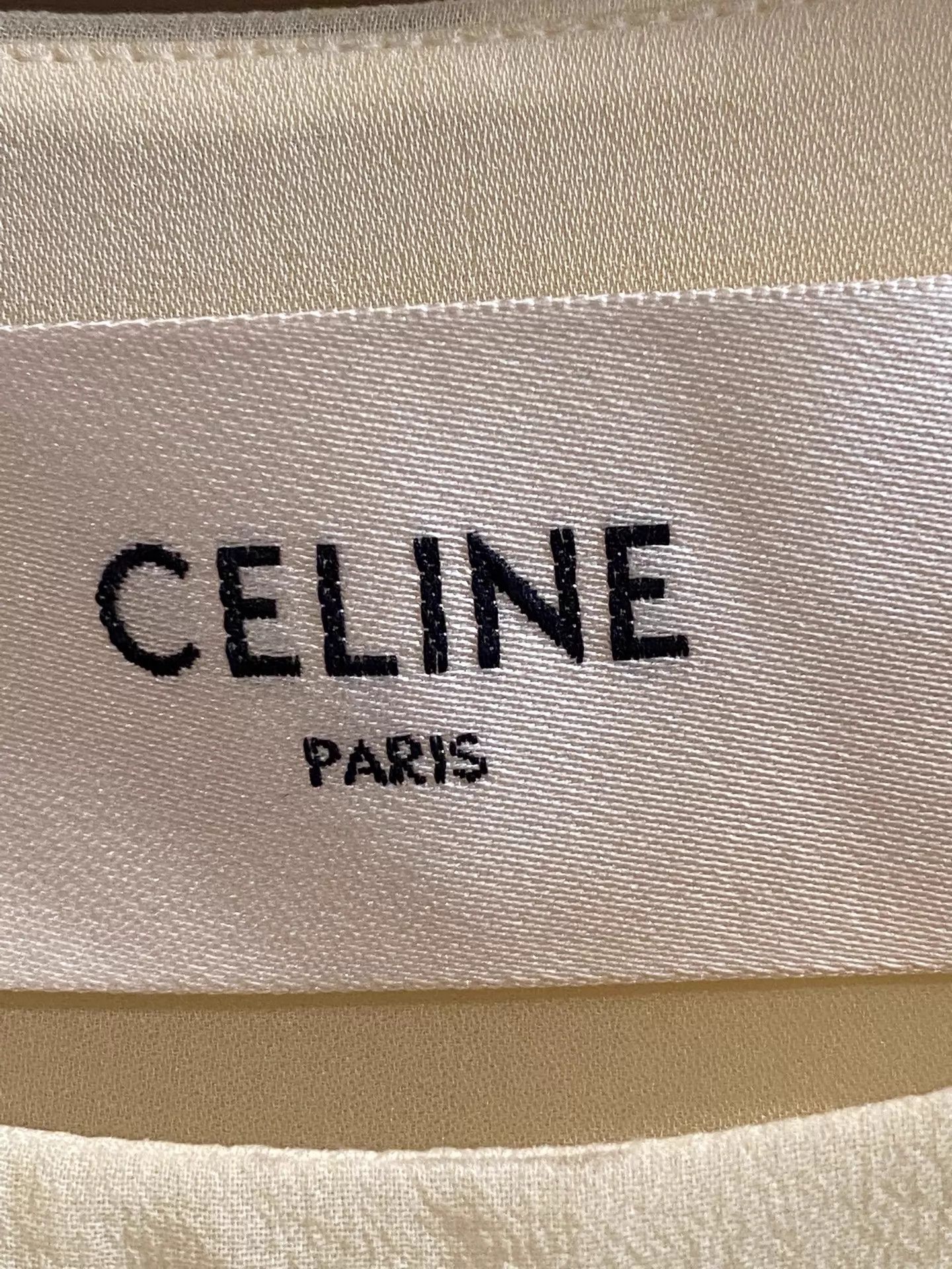 Celine CELINE Asymmetric Hem Light Dress Size 36 Elegant Size XS / US 0-2 / IT 36-38 - 3 Thumbnail