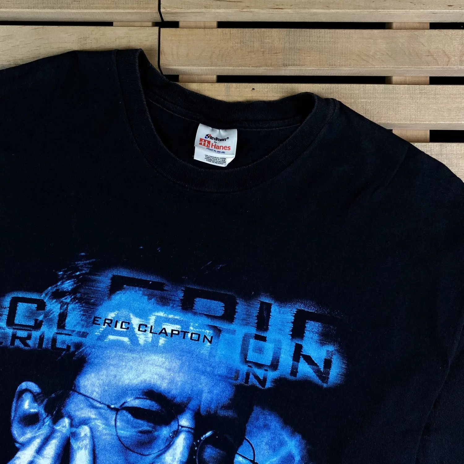 Band Tees Mens Vintage T Shirt Eric Clapton World Tour 1998 Size XL Size US XL / EU 56 / 4 - 2 Thumbnail