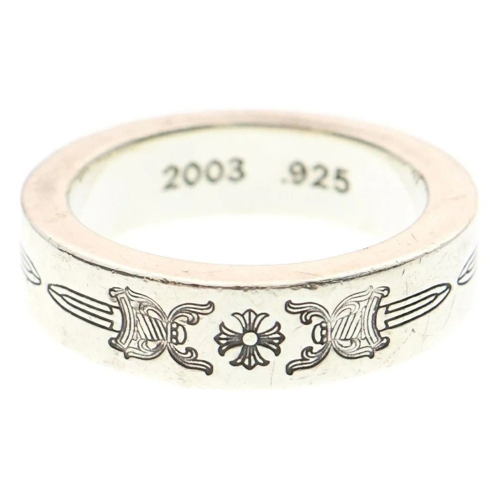 Chrome Hearts 9.5 OFFER OK! CHROME HEARTS 6mm SPACER DAGGER RING SILVER Size ONE SIZE - 7 Thumbnail