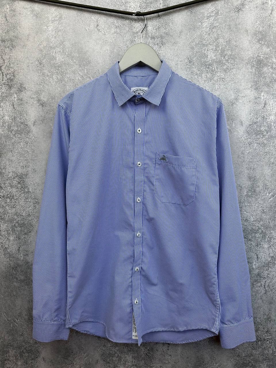 Brooks Brothers Brooks Brothers Black Label Plaid Button Up Shirt Made USA Size US XL / EU 56 / 4 - 1 Thumbnail