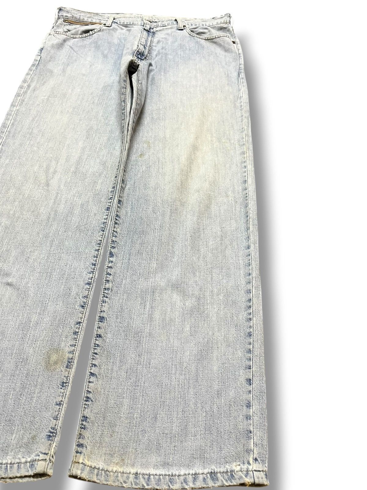 Polo Ralph Lauren Vintage Polo Ralph Lauren Baggy Faded Denim Size US 38 / EU 54 - 4 Thumbnail