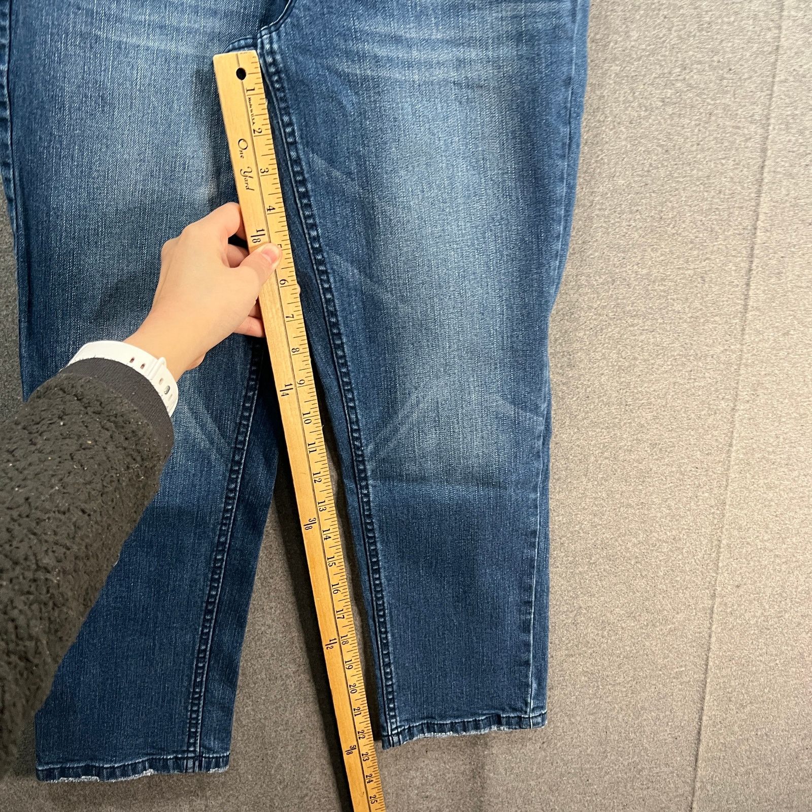 Other Candace Cameron Bure Pacific Denim Cropped Jean Indi Zuma Size 25" / US 0 / IT 36 - 9 Thumbnail