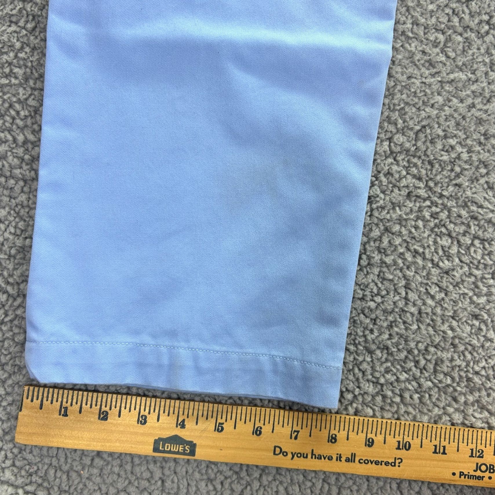 Vineyard Vines Vineyard Vines Pants Mens 30x32 Blue Solid Chino Breakers Flat Front Performance Size US 38 / EU 54 - 6 Thumbnail
