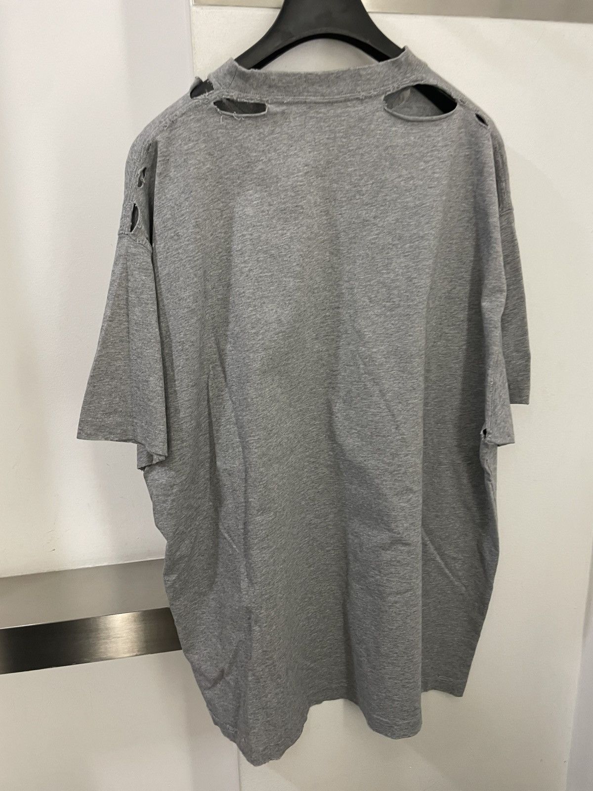 Balenciaga International T-shirt Oversized in Heather Size US L / EU 52-54 / 3 - 3 Thumbnail