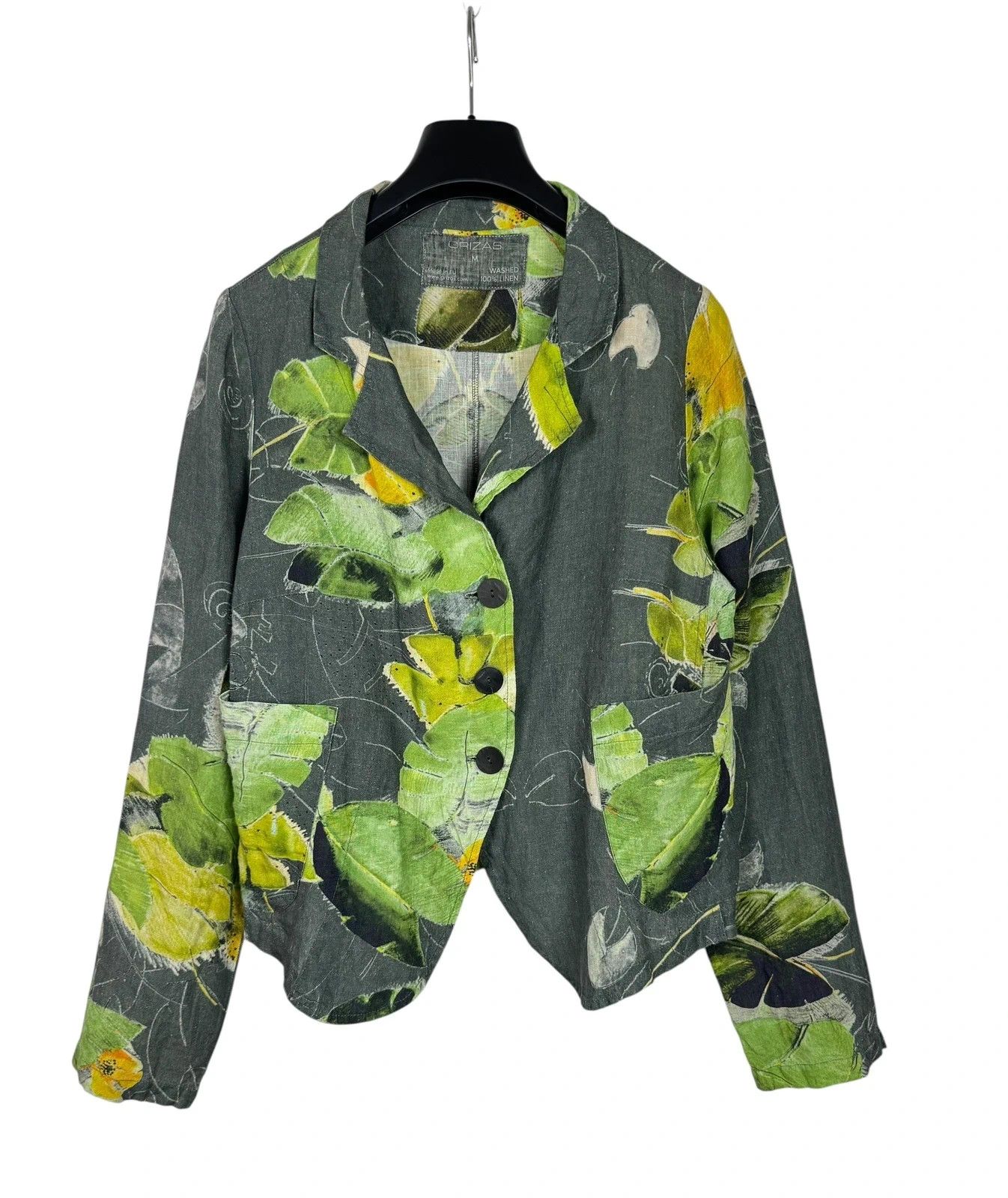 Other Grizas Linen Blazer Jacket Floral Printed size M Size M / US 6-8 / IT 42-44 - 8 Thumbnail