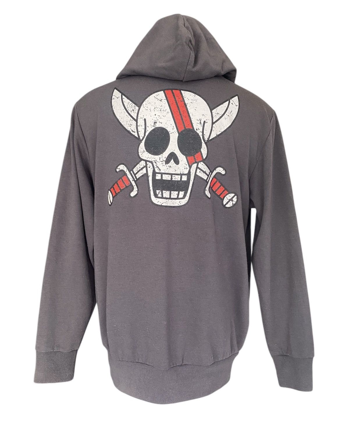 Cartoon Network Rare ONE PIECE Pirates Light Zipper Hoodie Windbreaker Size US L / EU 52-54 / 3 - 8 Thumbnail