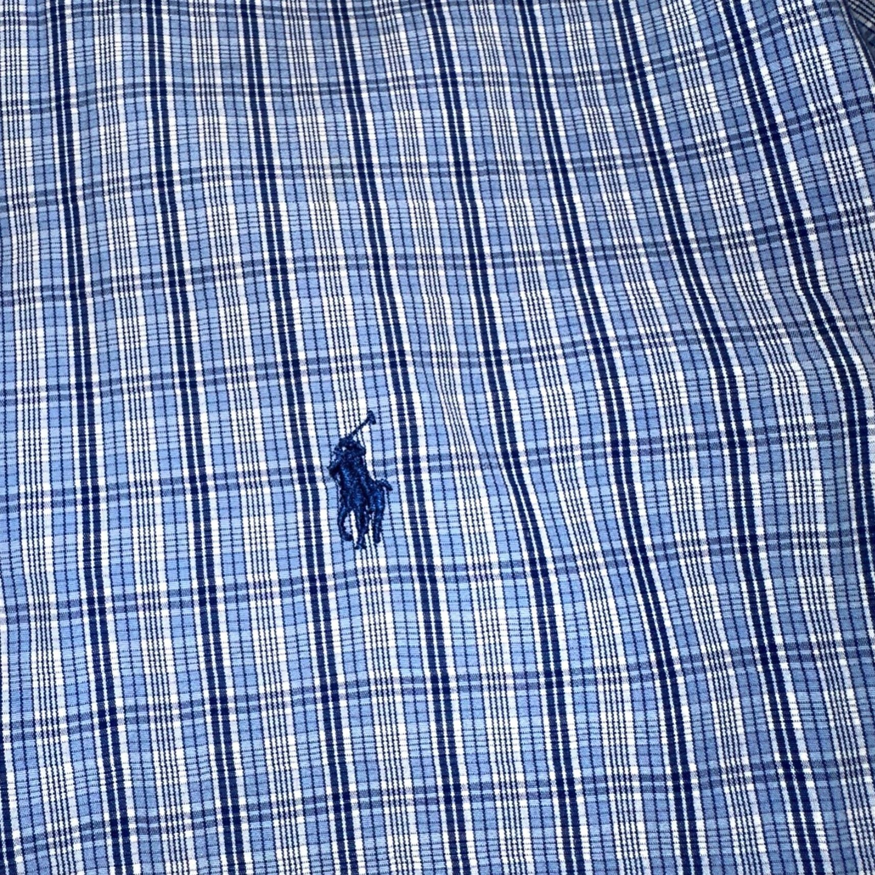 Polo Ralph Lauren Ralph Lauren Polo Button-Down Shirt Men M Blue Plaid VTG Blake Two-Ply Size US M / EU 48-50 / 2 - 4 Thumbnail
