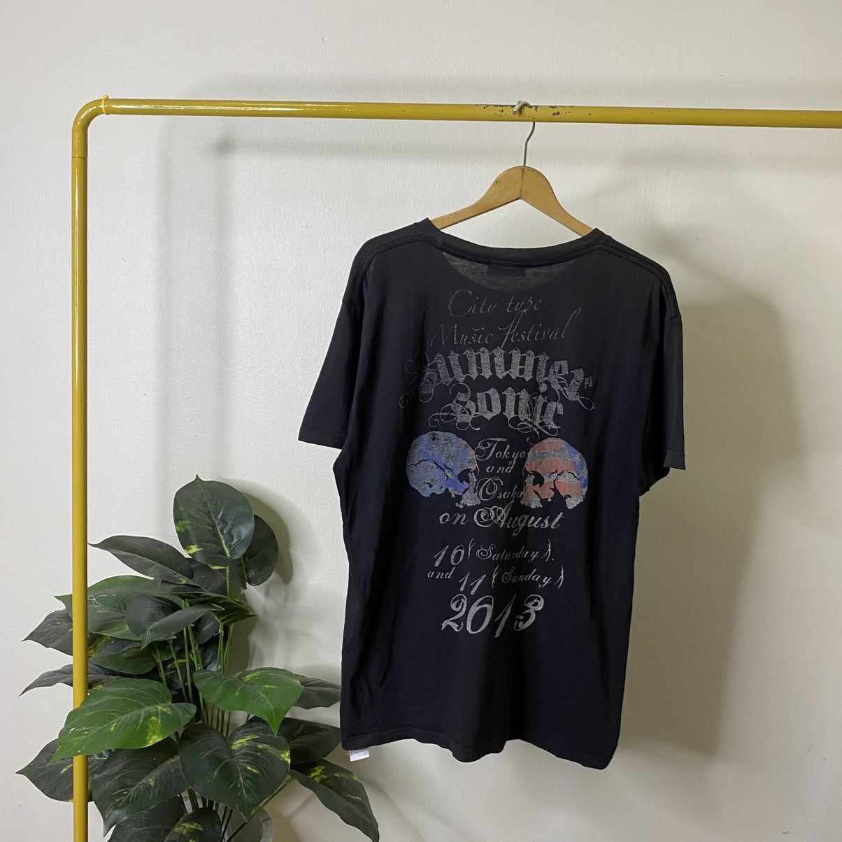 Vintage 2013 Summer Sonic Band Concert Lollapalooza Music T Shirt Size US L / EU 52-54 / 3 - 7 Thumbnail