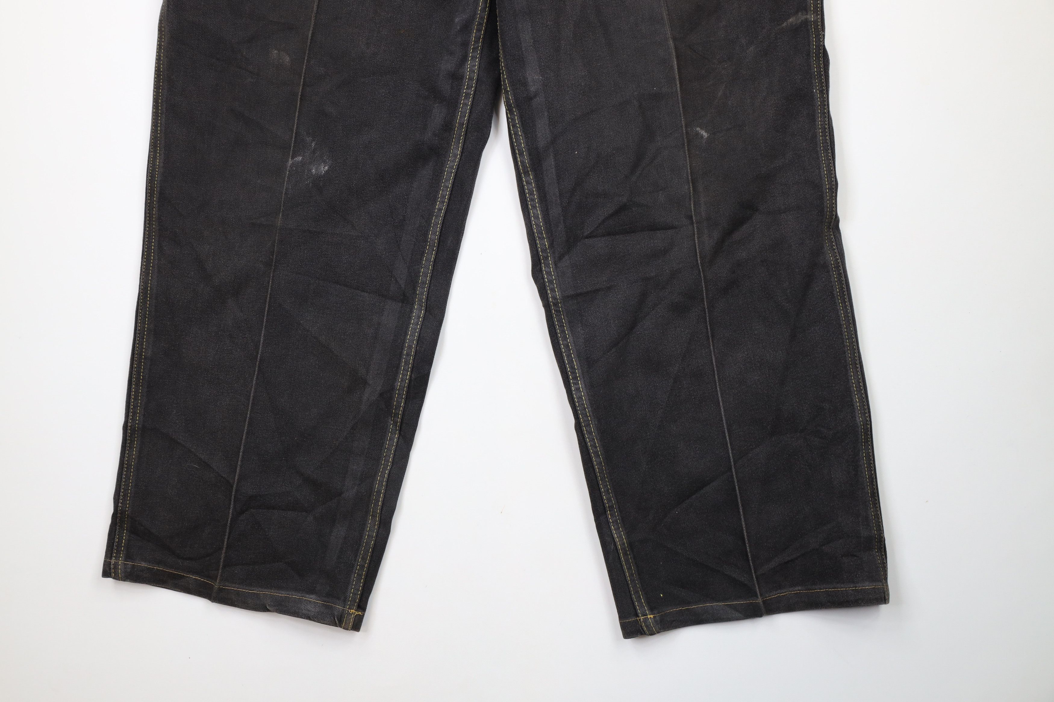 Tommy Hilfiger × Vintage Vintage 90s Tommy Hilfiger Baggy Fit Wide Leg Denim Jeans Size US 40 / EU 56 - 4 Thumbnail