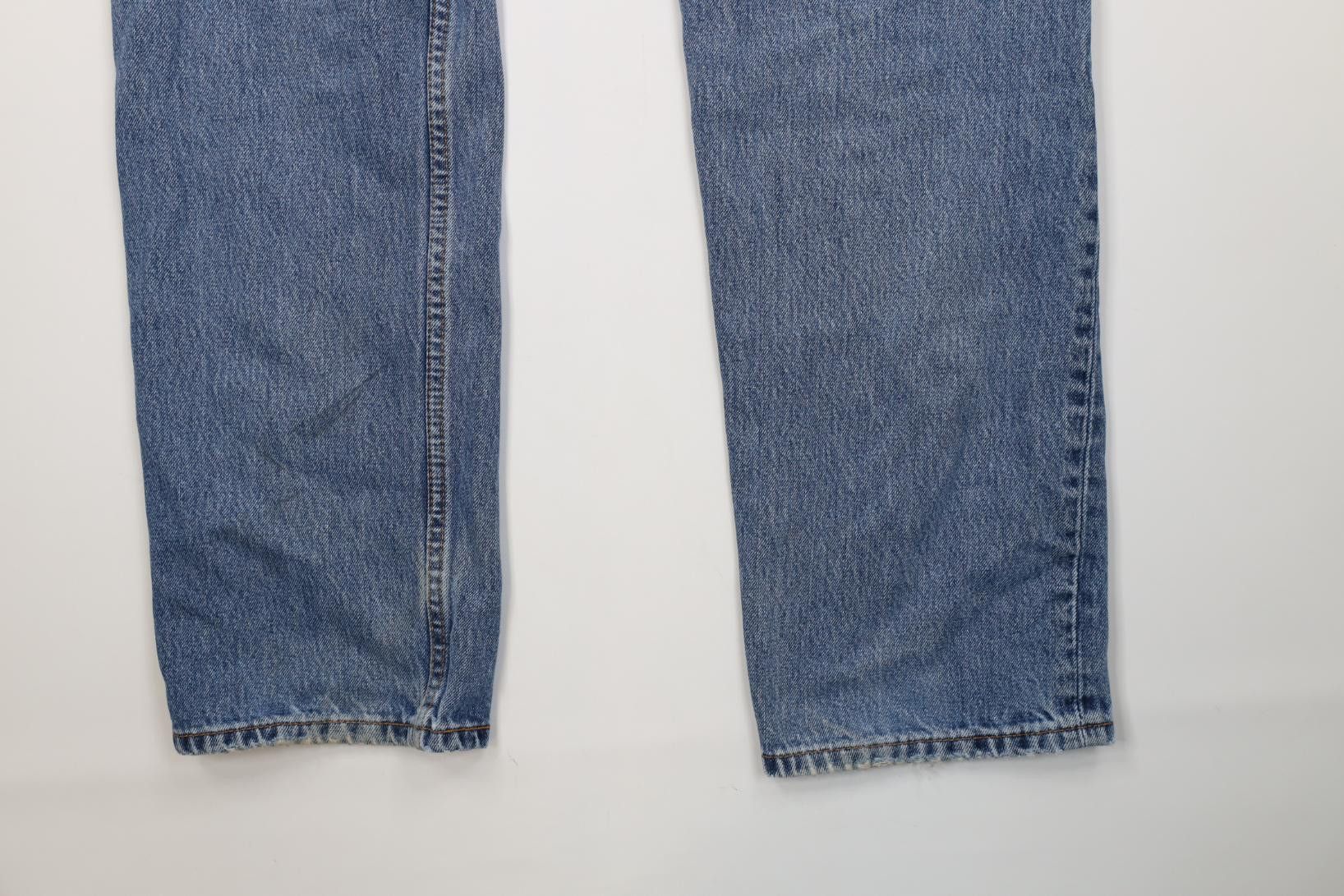 Levi's Vintage Y2K Levis 505 Regular Straight Leg Denim Jeans Blue Size US 35 - 14 Thumbnail