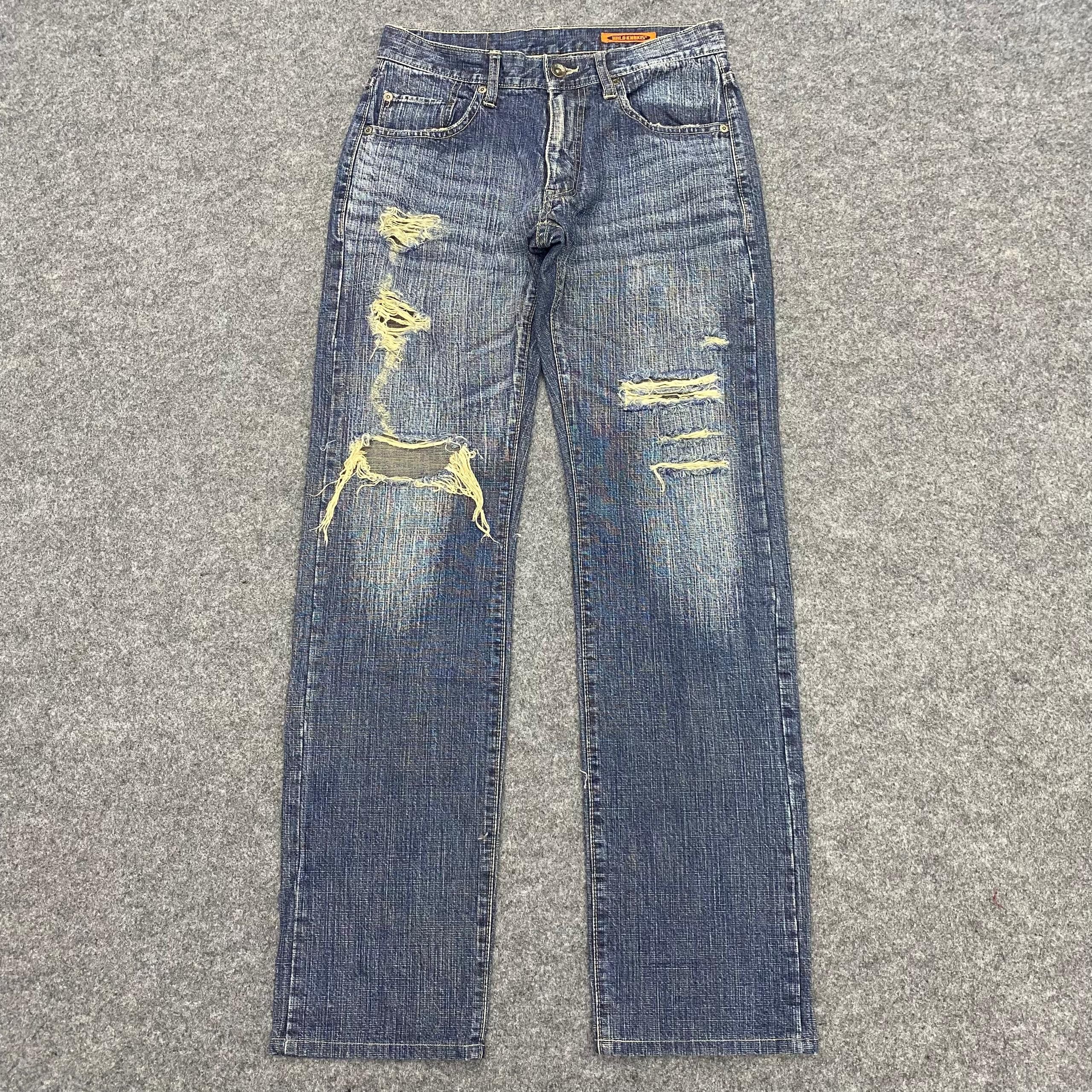 If Six Was Nine 💥Best Offer💥Vintage Wild Khakis Distressed Denim Size US 28 / EU 44 - 1 Thumbnail