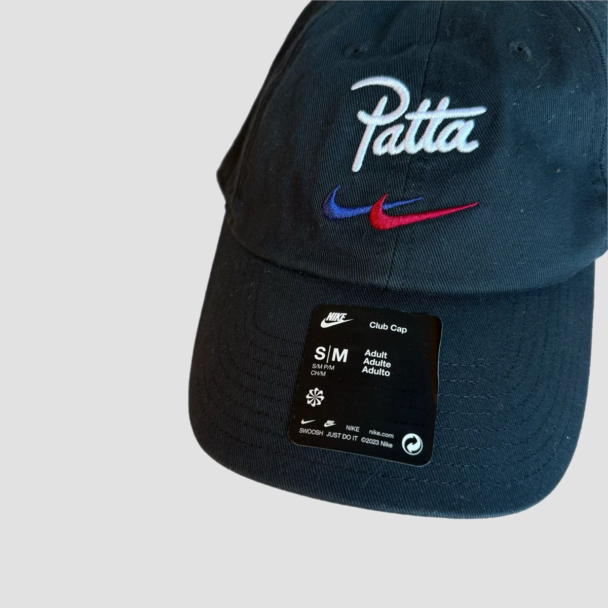 Patta Patta X Nike X FCB Barcelona Cap Black Size ONE SIZE - 3 Thumbnail